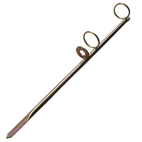 TAMSET V1 50cm Metal Kamış Dayama Ayağı Kum Dikeni