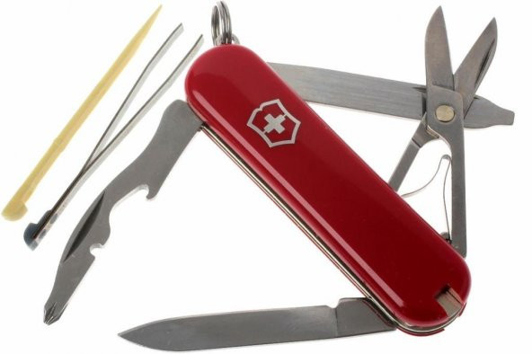 Victorinox Rambler 0.6363 Kırmızı İsviçre Çakısı 58mm 10F - 2
