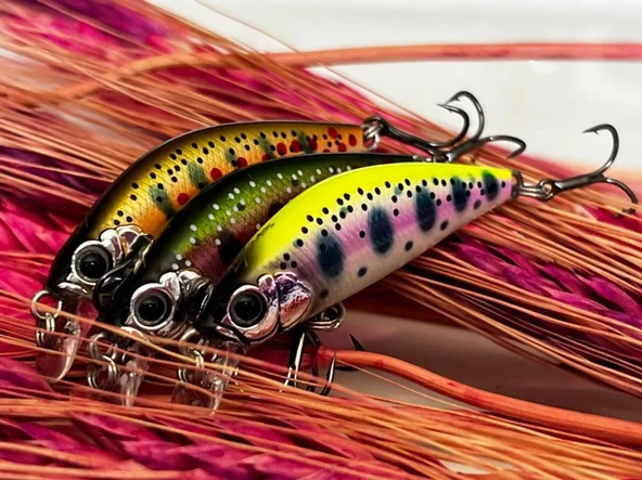 Kendo Chiko Minnow 45mm 4.3g Maket Balık LRF Suni Yem - 5