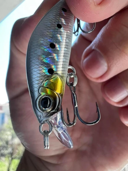 Kendo Chiko Minnow 45mm 4.3g Maket Balık LRF Suni Yem - 7