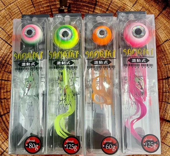 Kendo Sanriki Slider 80g Tairubber Jig Metal Suni Yem - 4