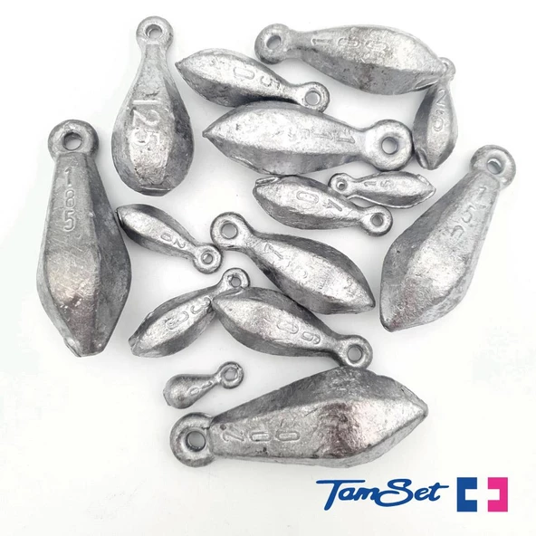 TAMSET Armut Kurşun, Adet KG Seçimli Olta Kurşunu - 4