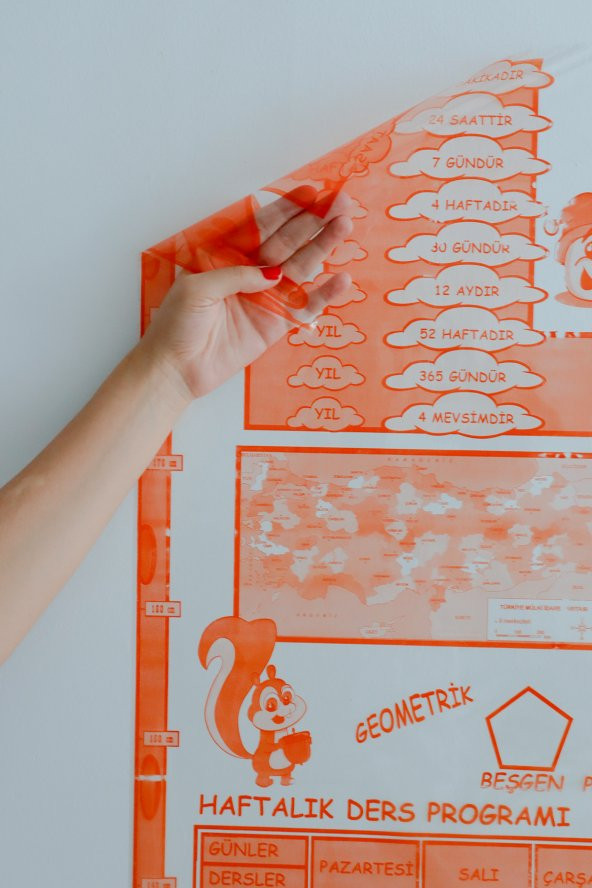 Öğrenci Planlayıcı - Yapışkansız Tutunan Akıllı Kağıt ürün görseli 1