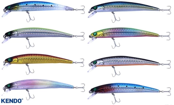 Kendo Zero Arise Minnow 9cm 5.7g Suni Yem Floating Maket Balık - 3