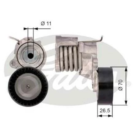 GERGI KÜTÜĞÜ ŞARZ VW 1.2 POLO FABIA AZQ BME ASPART 03D903305F ürün görseli