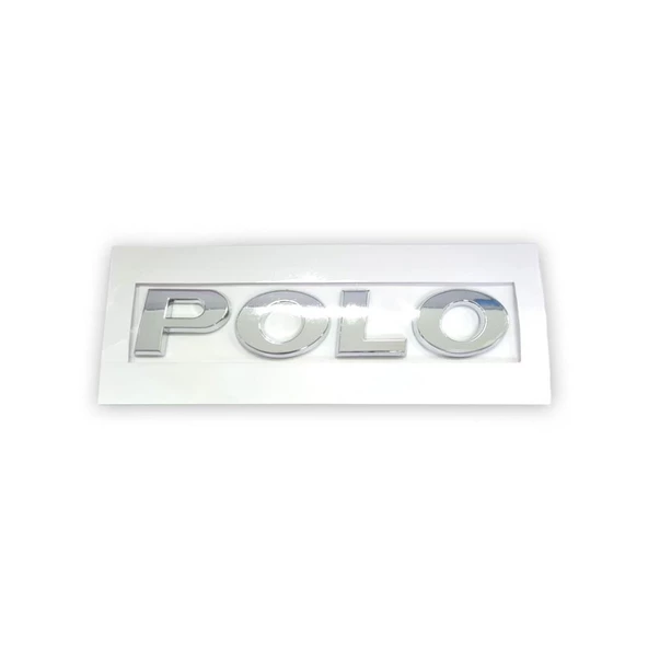 VW Polo 2010-2017 Arka Bagaj Kapağı POLO Model Yazısı 6R0853687A
