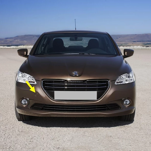 Peugeot 301 2013-2016 Ön Tampon Çeki Çekme Demiri Kapağı 1608715780