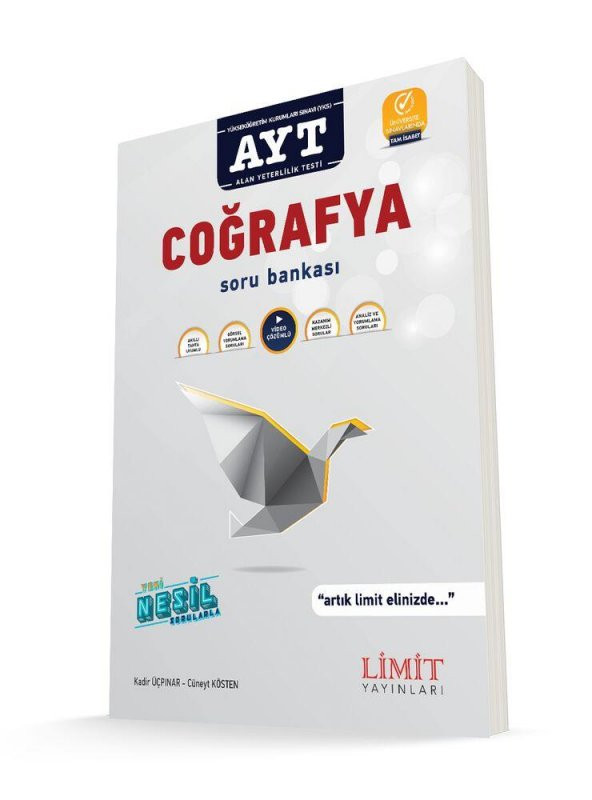 AYT Coğrafya Soru Bankası Limit Yayınları