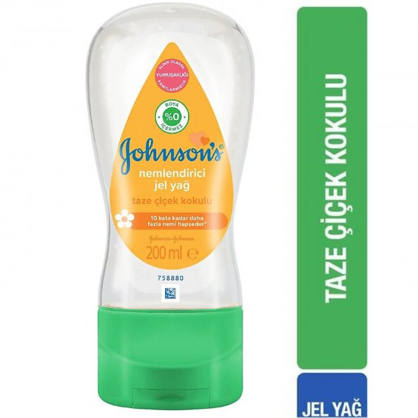 Johnsons Baby Nemlendirici Jel Yağ 200 ml