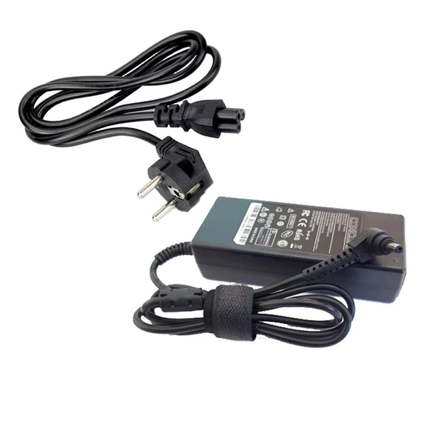 PdaTeknoloji Concord 19V HP Notebook Şarj Adaptörü C-1511 - Siyah - 2