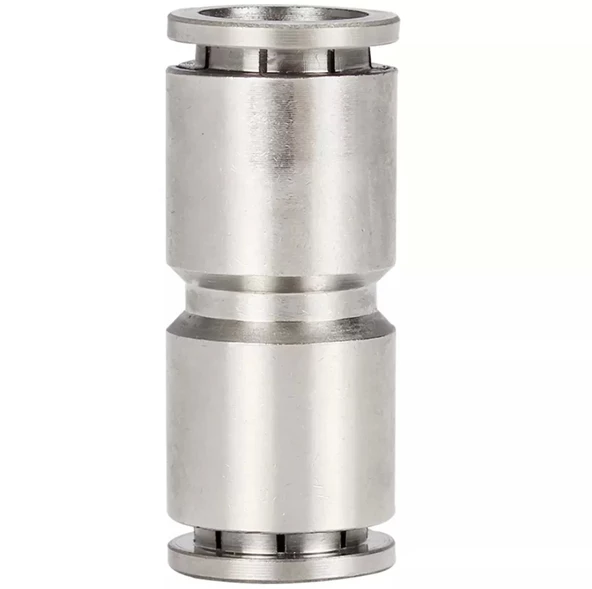 Metal Düz Nipel Bağlantı 6mm - 2