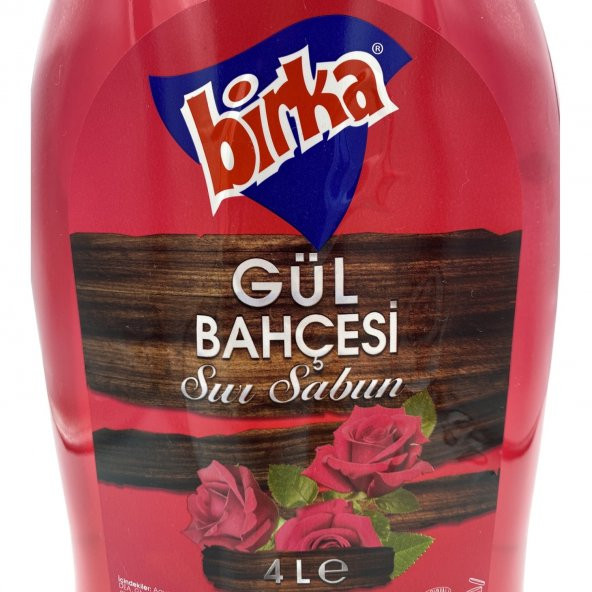 Birka Sıvı El Sabunu, 4 Adet x 4000 ml., Gül Kokulu - 3