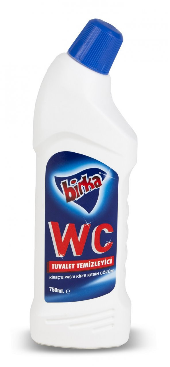 Birka WC Tuvalet Temizleyici 750 ml. X 4 Adet