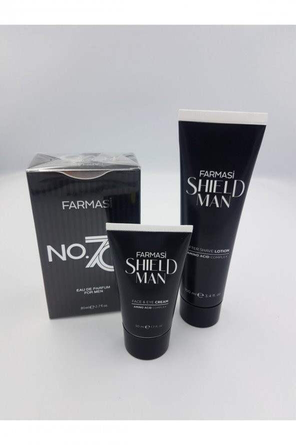 Farmasi No.70 Edp 80 ml Erkek Parfüm Bakım Seti 3lü - 1