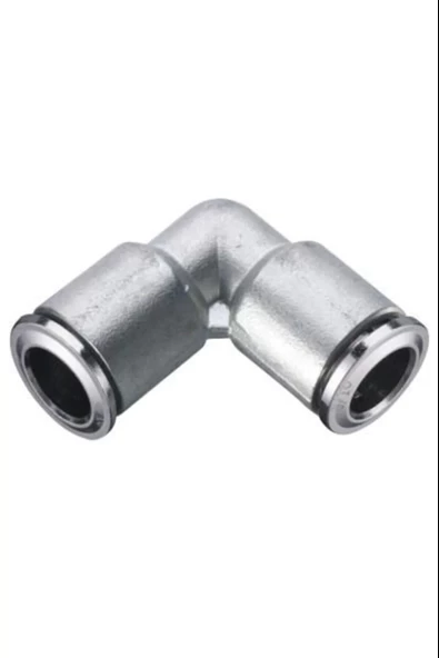 Metal Dirsek Rekor Bağlantı 6mm - 2