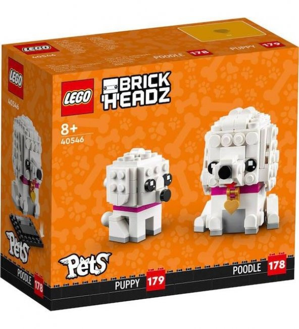 Lego 40546 BrickHeadz Poodle