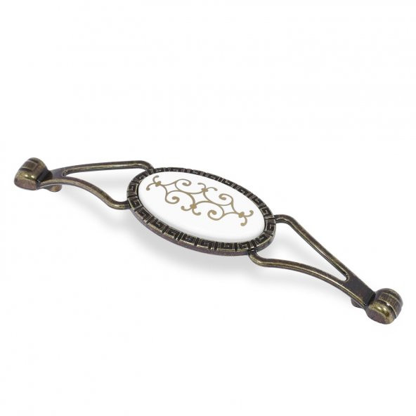 Çekmece Dolap Kapak Kulpu Kulbu Antik Metal Kulp 128 mm (4 ADET) - 5