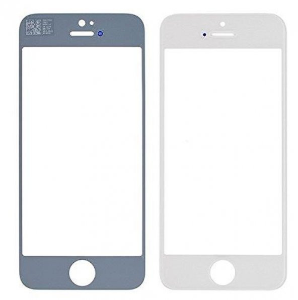 iPhone 5S Çıtalı Cam BEYAZ - 1