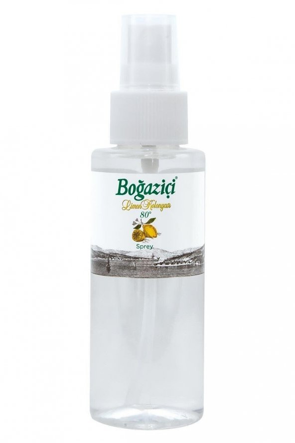 Boğaziçi Limon Kolonyası 100ml Sprey Pet Şişe