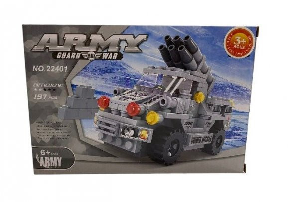 197 Parça Army Lego Seti  0131