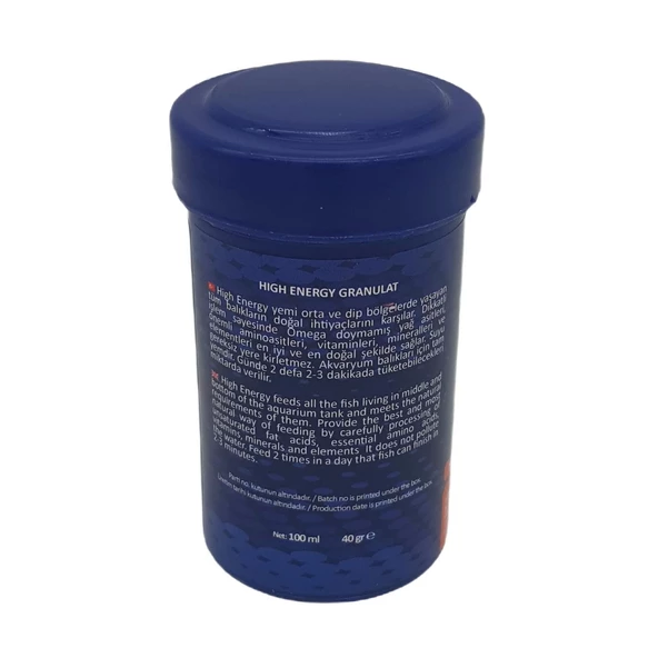Carino High Energy Granulat Tropikal Balık Yemi 100 ml - 2