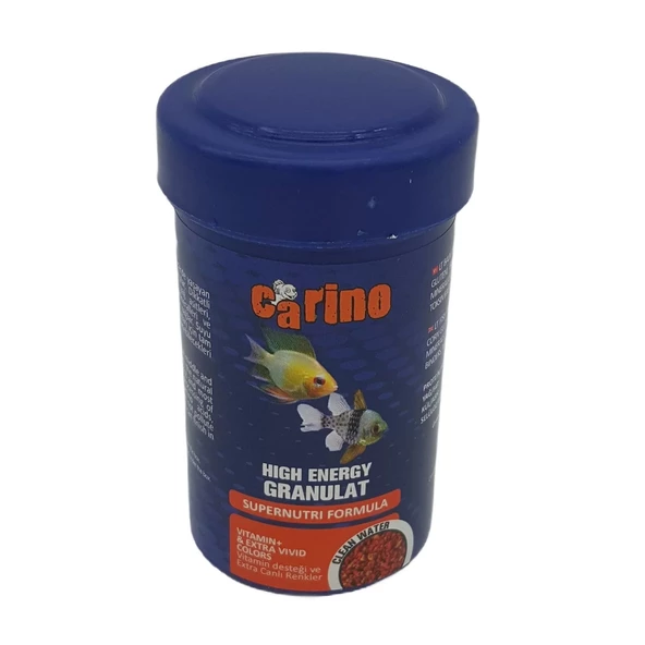 Carino High Energy Granulat Tropikal Balık Yemi 250 ml