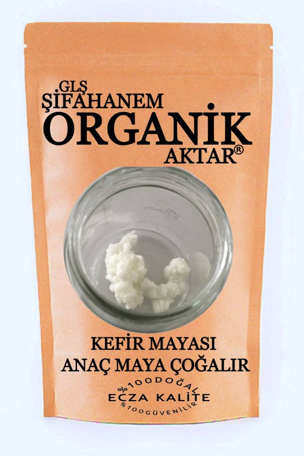 Kefir Mayası  Anaç Maya 1Paket Ecza Kalite