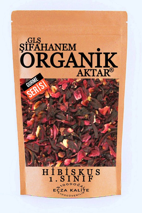 Hibiskus Çayı Bamya Çiçeği Mekke Gülü Ecza Kalite 500GR