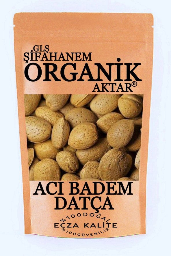 Acı Badem Dadça Acı Badem Kabuklu Ecza Kalite 100 GR