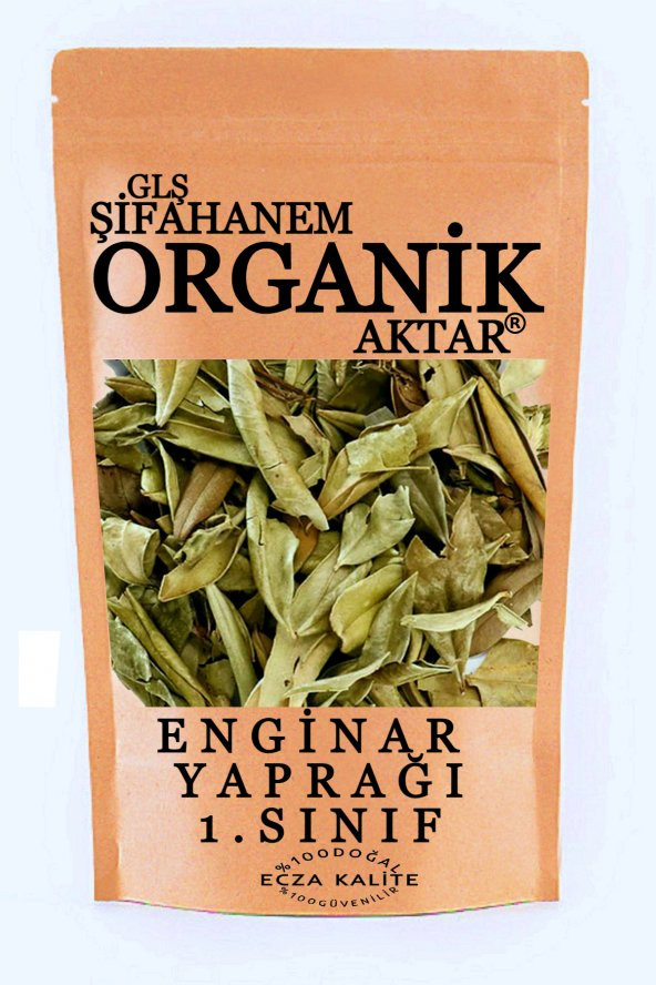 Enginar Yaprağı Kurusu Enginar Çayı ECza Kalite 1KĞ