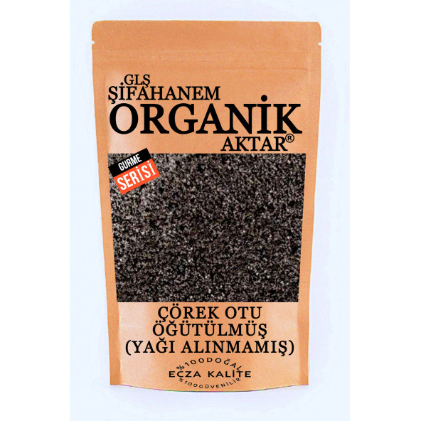 Çörek Otu Toz Öğütülmüş 150gr Ecza Kalite