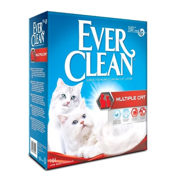 Ever Clean Multiple Kedi Kumu 10 Lt