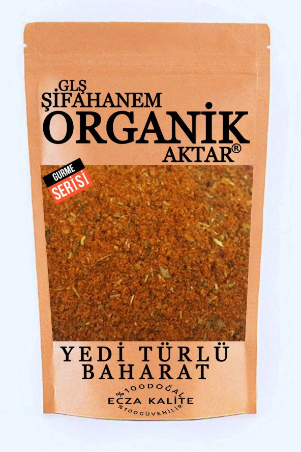 Yedi Türlü Baharat 7 Türlü Baharat  Özel Gurme Karışım 500gr