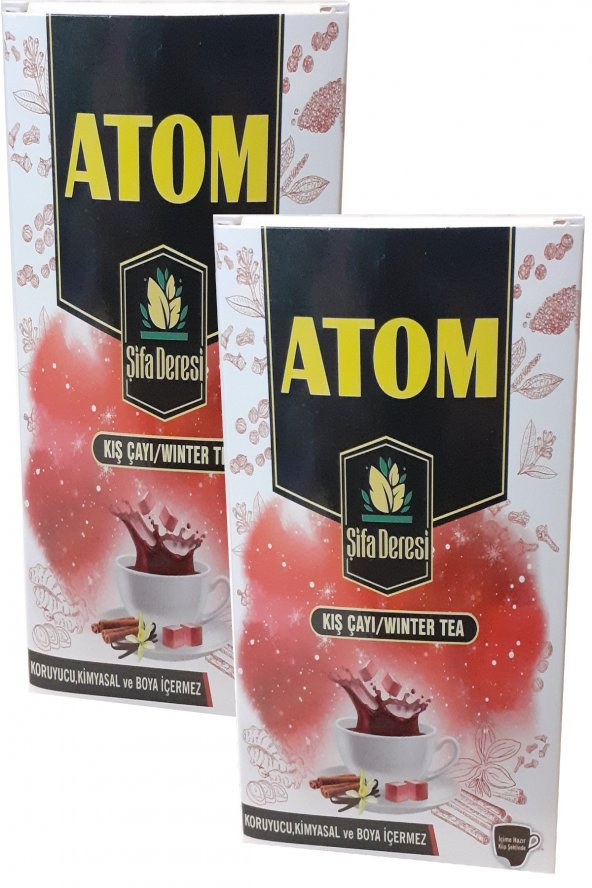 Atom Çayı Kış Çayı Pratik Atom Çay 2Paket