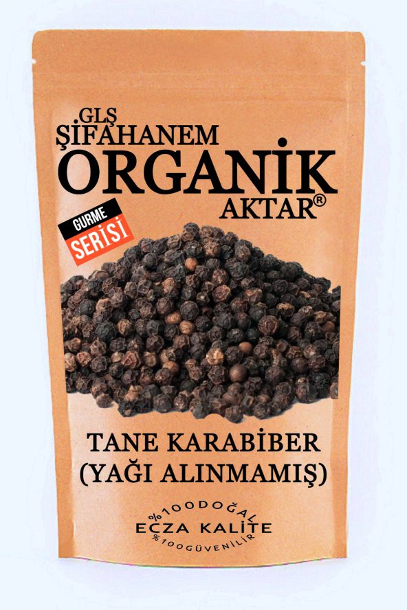 Karabiber Tane Yağı Alınmamış Yüksek Aroma Özel Gurme Lezzet 100Gr