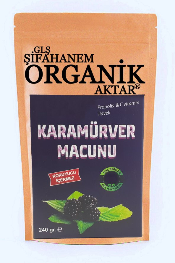 Karamülver  Macunu 240gr Propolis ve C vitamini  2ADET