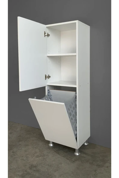 Mobilique  Çamaşır Sepetlii Verona Dolap - 2