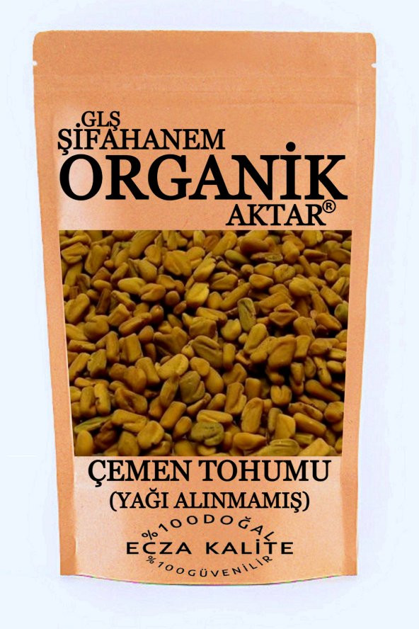 Çemen Tohumu 1 Sınıf Organik 100 GR
