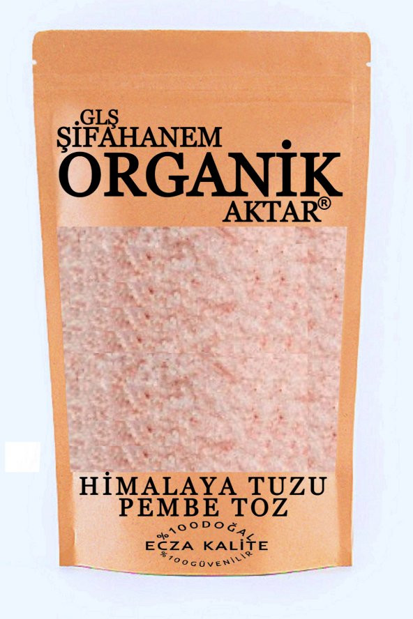 Himalaya Tuzu Pembe Kaya Tuzu Toz Öğütülmüş 500 GR