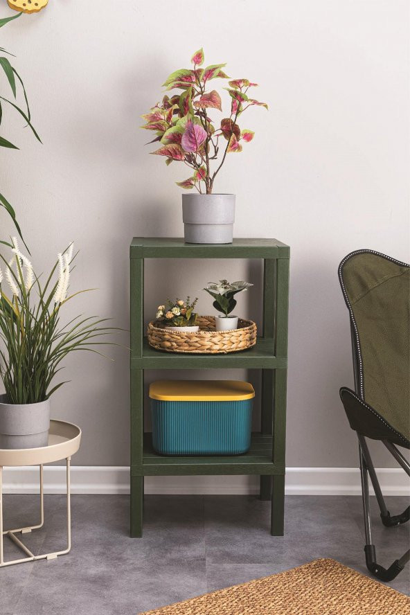 3 Floor Shelf 3 Katlı Düzenleyici Raf Ünitesi, Kitaplık, Banyo, Mutfak Rafı. Ayakkabılık, Organizer