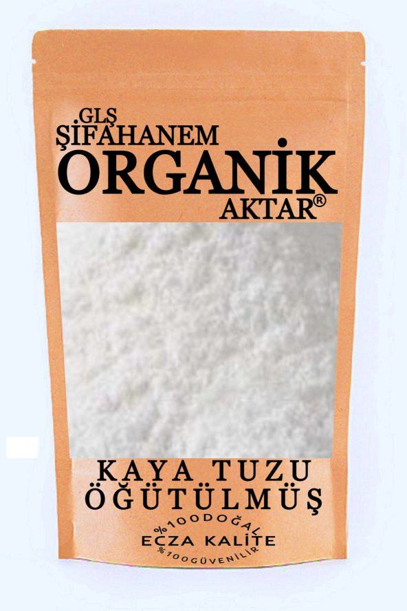 Kaya Tuzu Öğütülmüş Yüksek Mineral 1Kğ