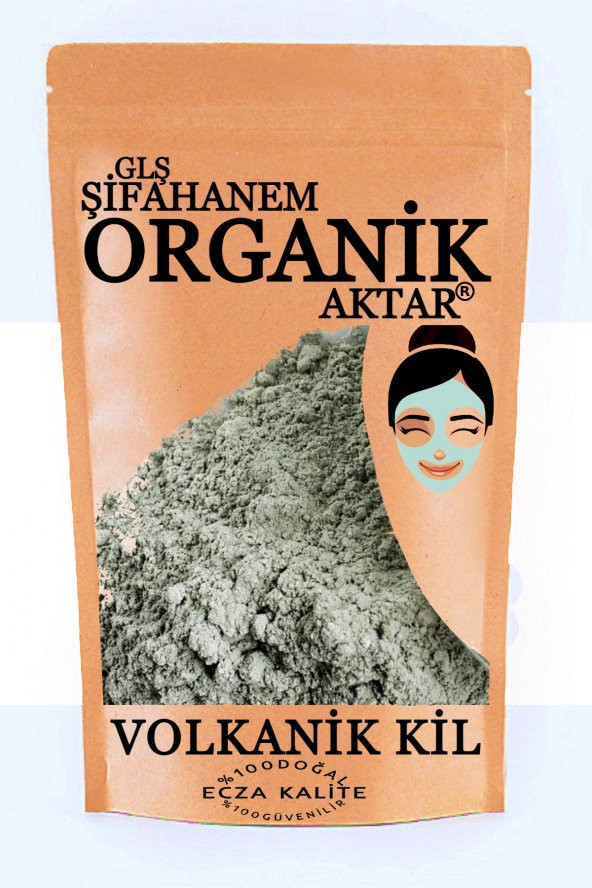 Yeşil Kil Volkanik Yüksek Mineralli Cilt Kili 250 GR