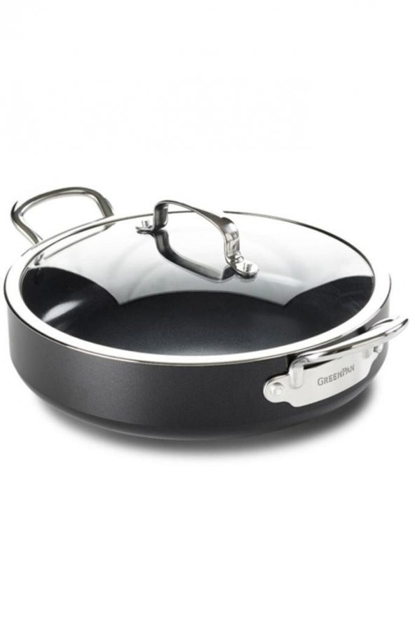 Greenpan CW002209-002 Barcelona 30 cm Seramik Sığ Tencere