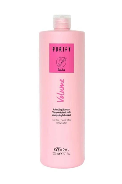 Purify Volume Bambu Özlü Saç Bakım Şampuanı 1000 ml ürün görseli 1