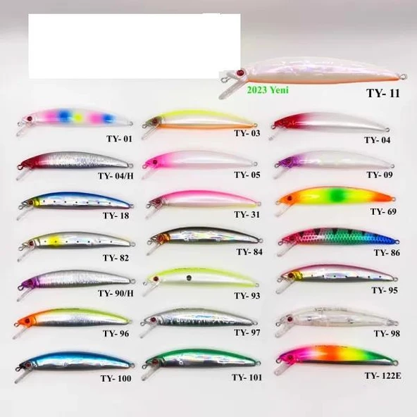 SAFİR Turko 70mm 3.8gr 30- 80 Derinlik Sahte Balık - 2