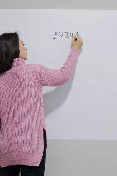 100 x 200 Beyaz - Yapışkansız Tutunan Akıllı Kağıt * 1 Alana 1 Hediye * - Resim 3