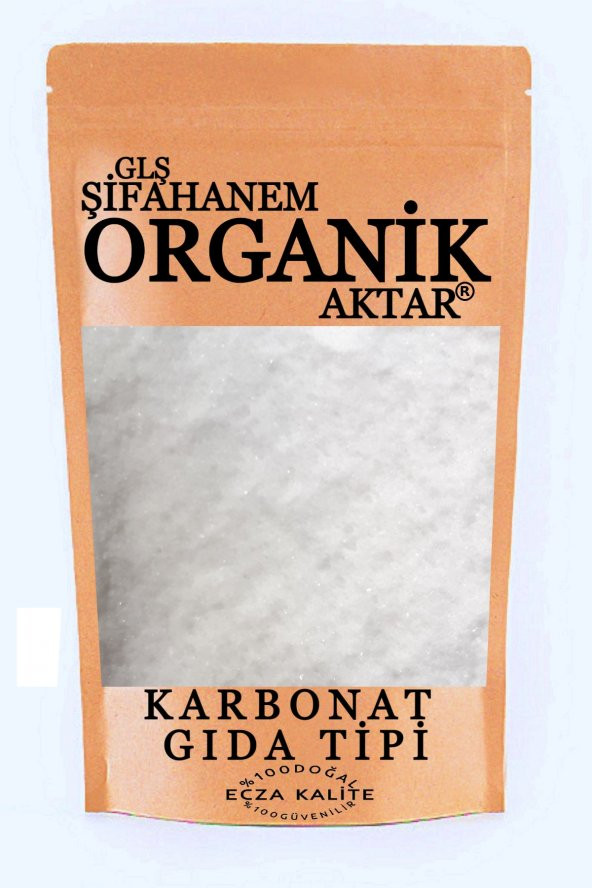 Karbonat Gıda Tipi Yenilebilir Sodyum Bikarbonat 500 gr