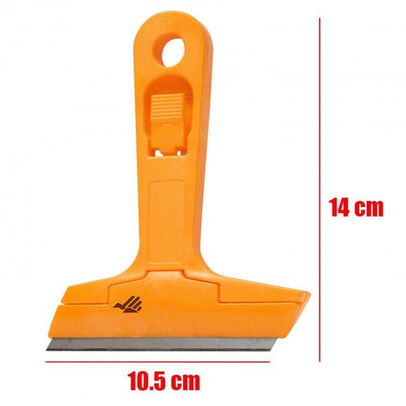 TURUNCU Cam Kazıma Bıçağı Saplı 14,5 cm CKS002 - 3