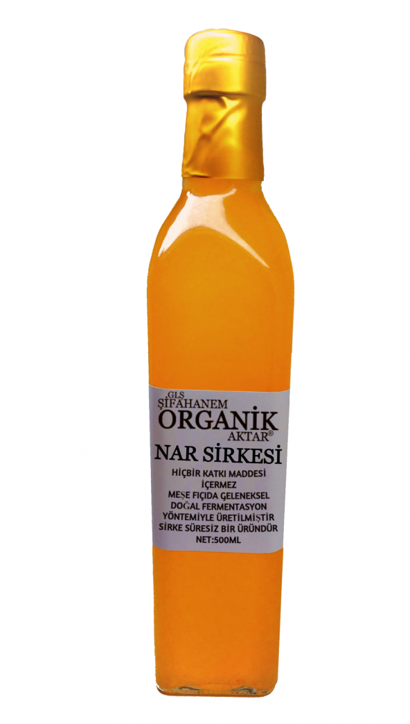 Organik Nar Sirkesi