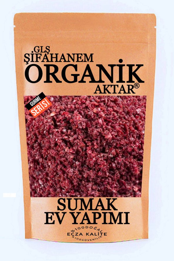 Ev Yapımı Sumak Organik Köy Sumağı Toz Sumak 1KĞ